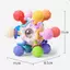 SWEET Atomic Ball Baby Montessori Đồ chơi giác quan cho bé 0-6 6-12 tháng, Đồ chơi mọc răng cấp thực phẩm cho trẻ sơ sinh n