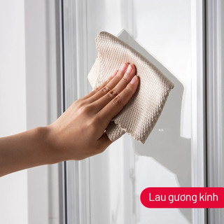Combo 5 Khăn lau bếp đa năng siêu thấm hút, lau kính, xe ô tô