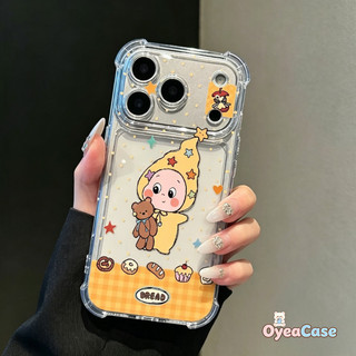 Ốp điện thoại trong suốt hình gấu tráng miệng dễ thương cho Google Pixel 10 10A Pro XL 9A 9 Pro XL 8A 8 7 Pro 7A 6 Pro 6A 5 5A 4 XL 4A 3 3A XL 4G 5G Twinkle Bảo vệ ống kính trong suốt mềm mại Bao da