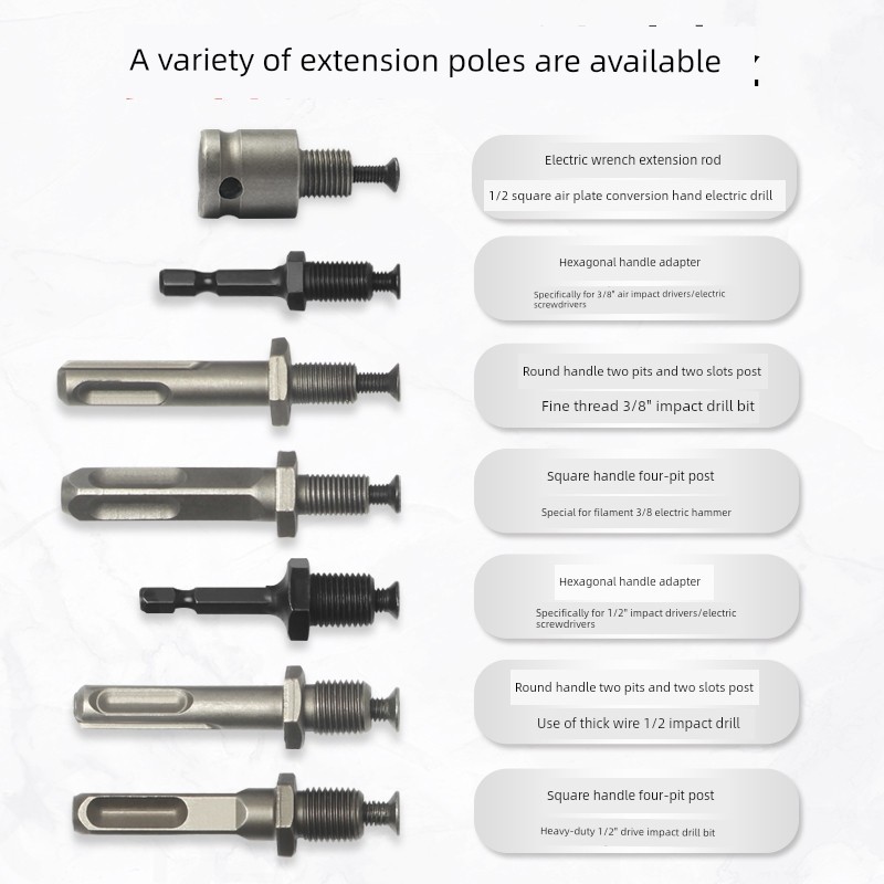 Tay Khoan Chuck Kim Loại Ratchet Tự Khóa Chống Khóa Đầu Chuyển Đổi Cờ Lê Điện Thay Đổi Tay Máy Khoan Điện Chuyển Đổi Chuck