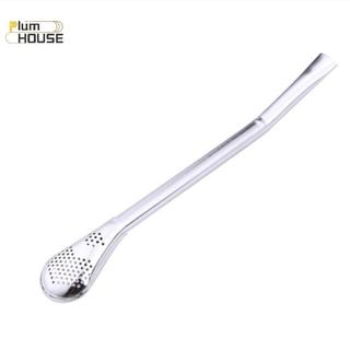 PlumHOUSE Thìa Trà Lọc Mate Trà Ống Hút Inox Uống Ống Hút illa Bầu VN