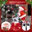 Đồ chơi xe đẩy ông già Noel có nhạc trang trí Giáng sinh đa năng