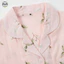 Phong cách Nhật Bản Muji Style / Quần dài tay mỏng cotton nguyên chất dành cho nữ Bộ đồ ngủ dài tay mỏng / Sợi hai lớp 100% cotton Đồ mặc nhà thoải mái / Có thể mặc ngoài