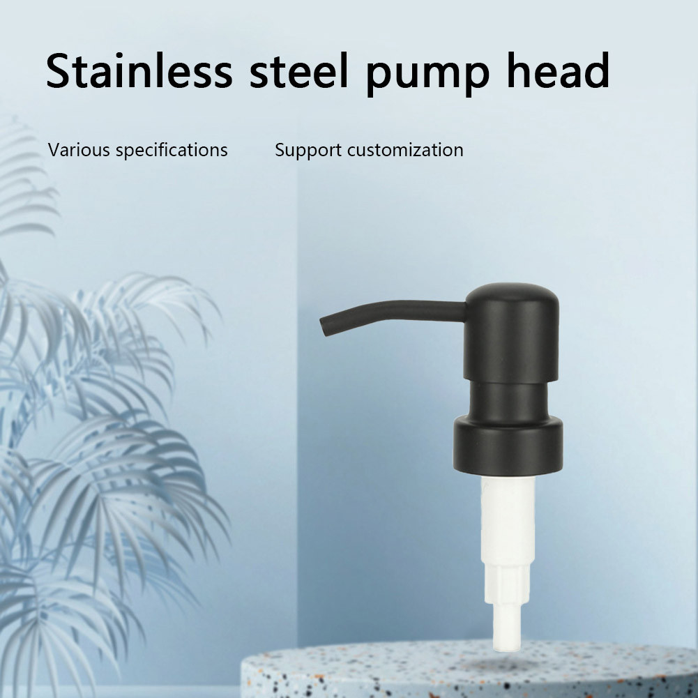 <cosyh>Push Type Pump Head Metal Casing with Plastic Mechanism Fits Most Liquid Pumps