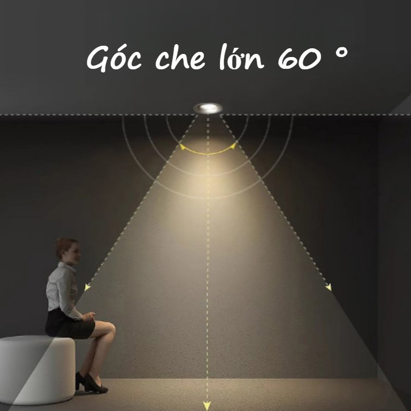 Đèn Âm Trần Spotlight Chống Chói Cao Cấp CRI≥98 Ánh Sáng 3 Màu 7W-16W Cho Phòng Khách Lắp Âm Trần Đơn Giản