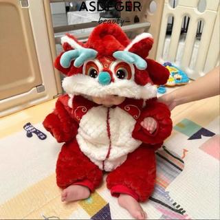 Bộ đồ liền thân ASDFGER, Quần áo trẻ em rồng dày ấm áp, Thêm áo liền quần sang trọng nhung mùa đông