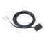 Công tắc quang điện SAIA NPN, Cảm biến hồng ngoại phản xạ khuếch tán E3Z-D61 12-24VDC, Khoảng cách phát hiện 300mm với hệ thống điều khiển cảm biến quang điện cáp 1,5m