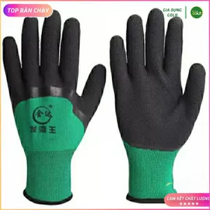 Găng Tay 379 Bảo Hộ Lao Động Cao Cấp phủ cao su - Găng Tay Bảo Hộ Lao Động 379 ( Loại 800G ) CAO CẤP