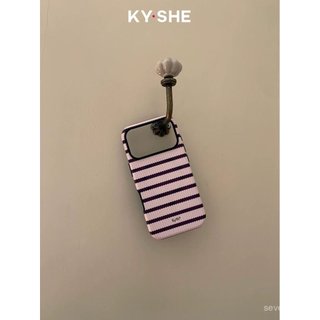 Ốp Điện Thoại Thích Hợp Cho iPhone X XS XR XSMAX 11 12 13 14 15 16 17 Pro max Plus Air Thu Đông Sọc Phong Cách Hàn Quốc Vỏ Bảo Vệ Chống Sốc Bao Gồm Tất Cả 7YPG