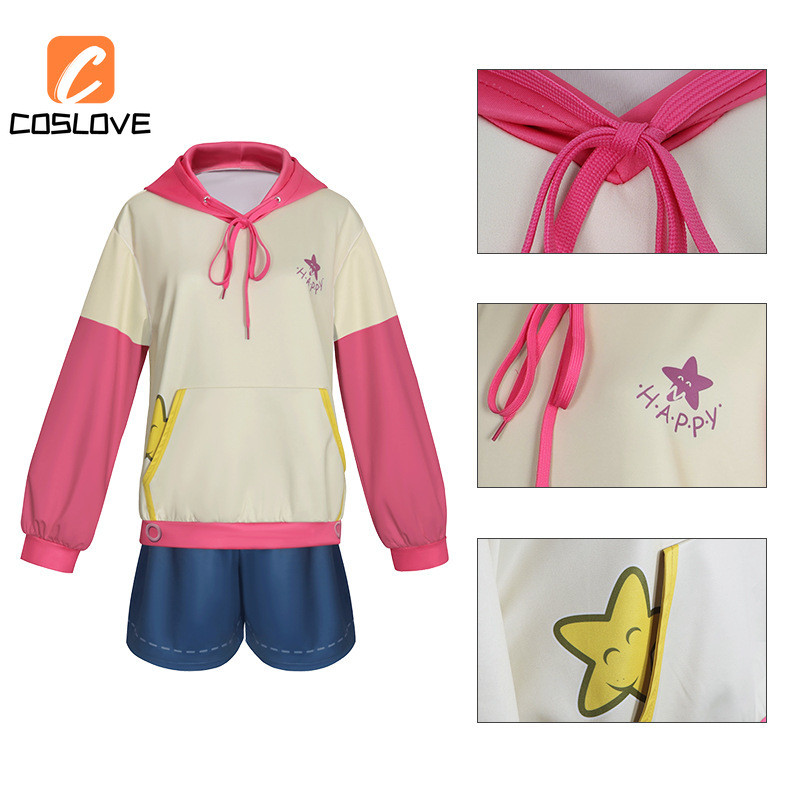 Dự án cosplay Sekai đầy màu sắc với bộ trang phục dài tay phong cách thường ngày cho nhân vật Otori Emu