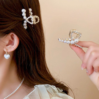 Kẹp Tóc Hình Học Mini Móng Vuốt Phong Cách Pháp Vintage, Thích Hợp Thời Trang