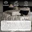 Set vỏ chăn ga chất liệu gấm dệt vân chìm mang phong cách sang trọng và tinh tế, độ bền cực cao Memminbedding