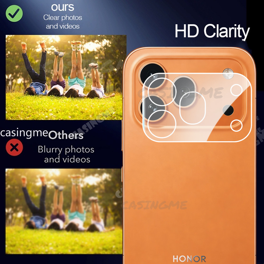 Ống kính camera cho Honor 600Pro/Honor600 Pro Lite 2026 4G 5G, kính cường lực trong suốt, bảo vệ camera