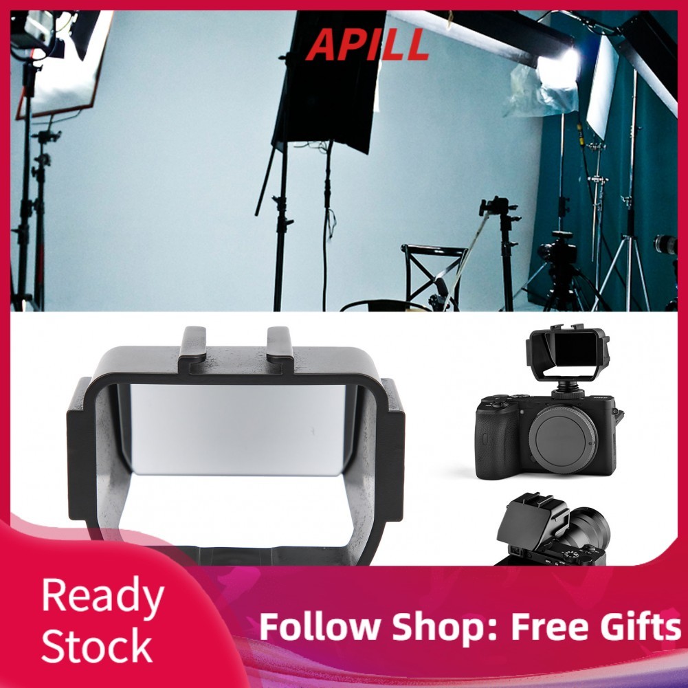 Apill Camera Selfie Màn Hình Lật Đa Năng Đế Giày Lạnh Cho Mic Đèn Vlog Làm Phim Máy Ảnh Không Gương Lật Video Chụp Ảnh