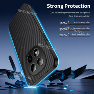 POCO M8 M8Pro 5G Da Chống Sốc Họa Tiết Sợi Carbon Vỏ Từ Tính Xiaomi POCO M8 Pro POCOM8 Vỏ Điện Thoại Sạc Không Dây