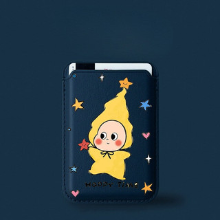 Ví đựng thẻ họa tiết hình ngôi sao-người Mischievous cho iPhone 11pro 12promax 13 15pro 15promax 14 14promax 14 pro 16 16plus 16 Pro Max 17 17promax 17airWallet