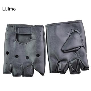 LUImo Da PU Lái Xe Máy Biker Găng Tay Ngón Nam Nữ Găng Tay SBS