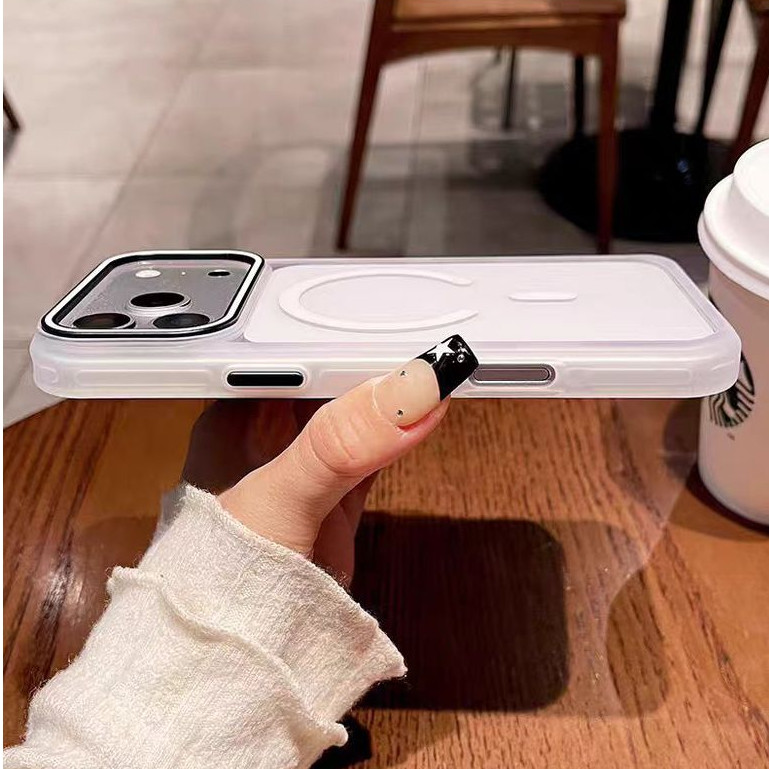 Ốp lưng cứng Acrylic trong suốt cao tương thích với iPhone 13 pro max 14 pro max 15 pro max 16 pro max 17pro max