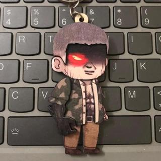 Móc khoá arylic 3d Câu cá vạn cân nlp