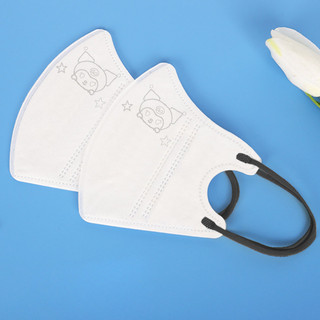 Mặt nạ trẻ em 3D mỏng cho mùa hè, phong cách hoạt hình, dùng một lần cho bé từ 4 đến 12 tuổi