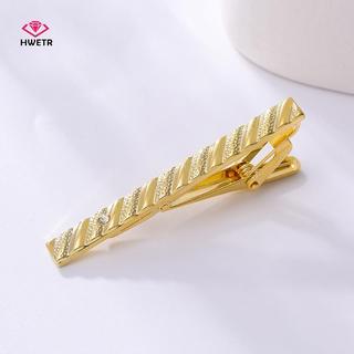 Kẹp cà vạt lưới màu vàng kim loại mới - Phụ kiện hoàn hảo cho đám cưới và sự kiện của nam giới
