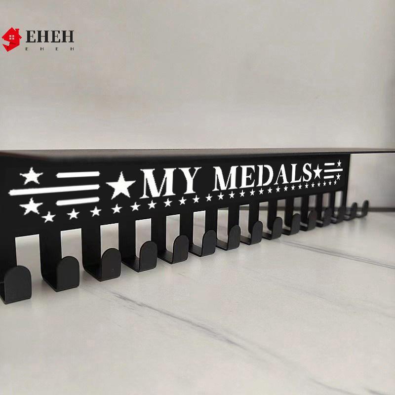 [EHEH] Giải thưởng kim loại hạng nặng Cúp Giá đỡ huy chương Móc treo tường Người tổ chức Huy chương Giá đỡ lưu trữ Hiển thị Trang trí văn phòng tại nhà VN