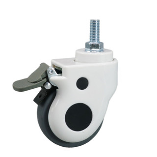 10cm Vít Có Phanh Sử Dụng Y Tế Xe Đẩy Bé Điều Trị Phụ Kiện Xe Hơi Có Vòng Bi Cuộn Bánh Xe Tắt Tiếng