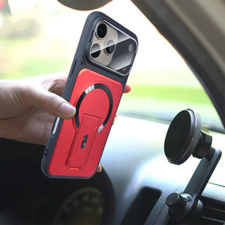 Ốp điện thoại đa chức năng, bảo vệ ống kính, giá đỡ ẩn, thích hợp cho iPhone 11, vỏ iPhone 13, từ tính, mẫu mới, iPhone 11 / iPhone 12ProMax / iPhone13 ProMax / iPhone16ProMax / iPh