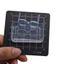 MỘT Khuôn Mặt Silicon Cho Đất Sét Có Khung Kính Nhiều Kiểu Kích Thước 5cm