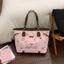 Cô Gái Dễ Thương Thêu Trái Tim Dachshund Túi Tote Cho Chó Nữ 2026 Phong Cách Mới Thời Trang Phù Hợp Với Dung Tích Lớn Com