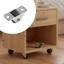 Cinna 20Pack Mini Yên Tĩnh Bánh Đa Năng Đồ Nội Thất Bánh Xe Con Lăn