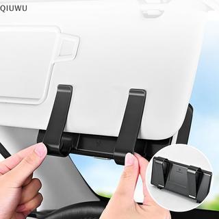 Hộp đựng kính ô tô da PU QIUWU chống đóng từ tính, bảo quản an toàn kính râm