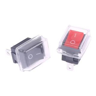 Any2Get5% tắt 5 Cái Nút ấn Công tắc Mini 2Pin Bật / Tắt Roer Công tắc có nắp chống nước Bla