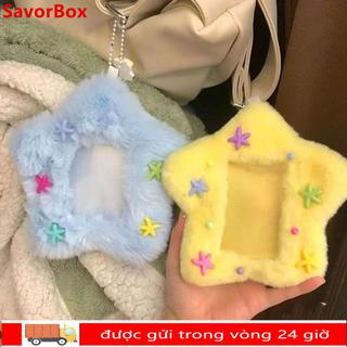 SAVORBOX Photocard, Túi Dễ Thương Móc Khóa Sang Trọng Photocard, Phim Hoạt Hình Thần Tượng Hình Ảnh Bảo Vệ Thẻ Học Sinh Thẻ Cửa Xe Buýt Tay Áo