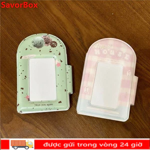Giá đỡ Photocard SAVORBOX, 32 túi Quà tặng Album Kpop, Giá đỡ ảnh thần tượng Mini 3 inch
