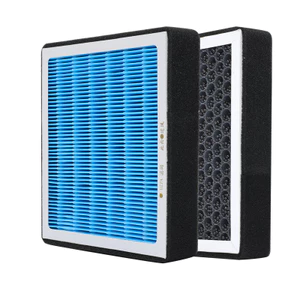 Bộ lọc điều hòa không khí than hoạt tính trên ô tô Bộ lọc HEPA Máy lọc không khí PM2.5 Bộ lọc 5SLO