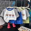 Bộ đồ thể thao thông thường cho trẻ em Bé trai Bé gái Quần Short ngắn tay Bộ đồ hai mảnh 80-130 Size HEU0