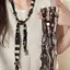 Dây xích choker hạt gỗ Nelace phong cách boho, phụ kiện thời trang nữ mới