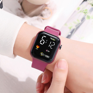 Đồng hồ điện tử Màn hình kỹ thuật số Led Màn hình cảm ứng vuông chống nước cho học sinh