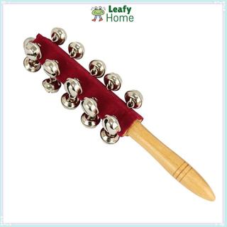 [Giao hàng từ Việt Nam] Chuông lục lạc cầm tay LEAFYHOME, Nhạc cụ Orff vải nhung đỏ 21 thanh chuông, Bình lắc Đồ chơi âm nhạc Đồ chơi trẻ em Chuông quay tay