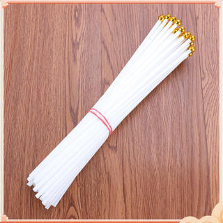 100 Chiếc Cột Cờ Nhỏ Có Mũ Cờ Họp Phụ Kiện Thể Thao (Trắng) jungpiyinn