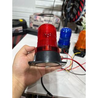 Đèn nháy cảnh báo, đèn LED cảnh báo tín hiệu  sử dụng điện 12v-24 đế có nam châm