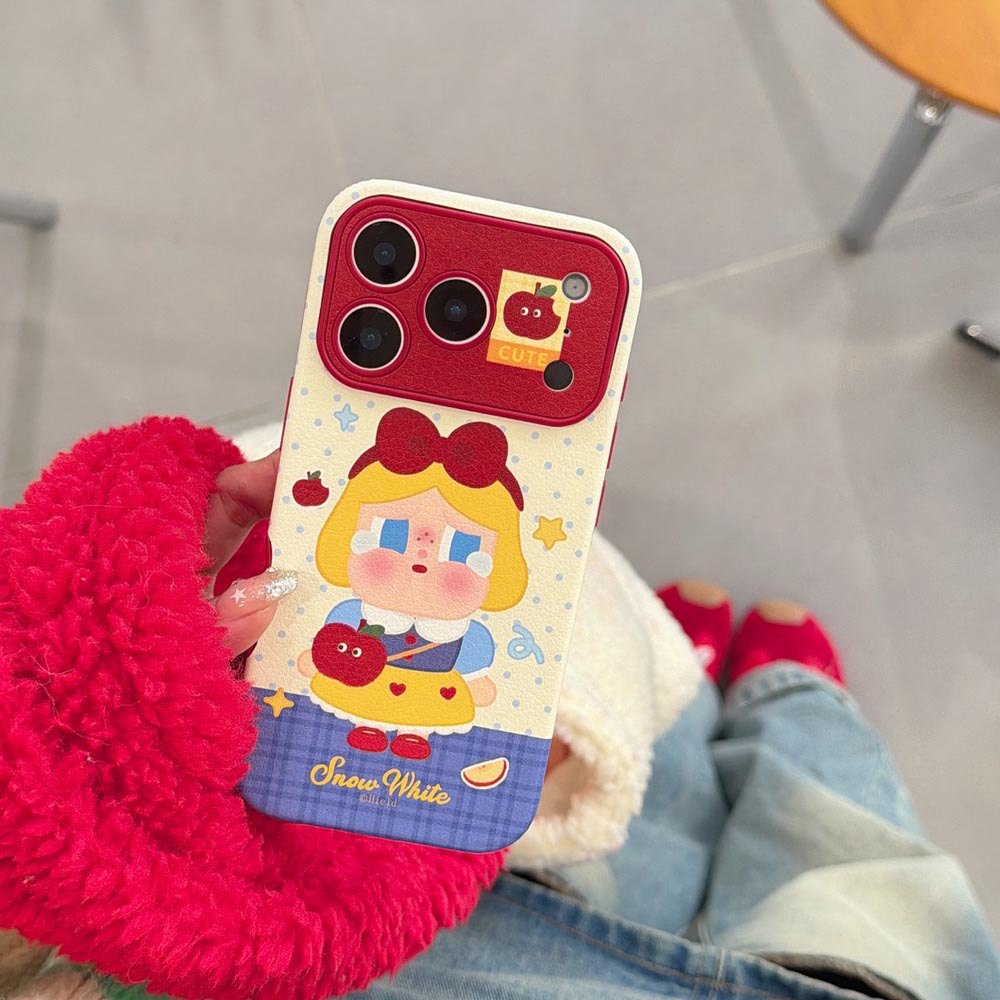 Ốp Lưng Cứng Tương Thích Với iPhone 13 14 14Pro 14ProMax 15 15Pro 15ProMax 16 16Pro 16ProMax 17 17Pro 17ProMax Ốp Họa Tiết Bạch Tuyết