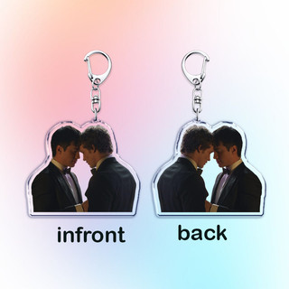 Heated Rivalry Keychain Accessories Bag Shane Hollander Ilya Rozanov Hockey Romance 81 24 Mini Jersey Keyring Jew