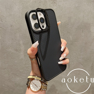 Giá đỡ ống kính kim loại có vỏ điện thoại từ tính tích hợp phù hợp cho iPhone 11 12 13 14 15 16 Pro Max sợi carbon tối giản bao gồm tất cả vỏ cứng silicon chống rơi