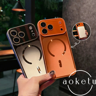 Hút từ tính nhạy cảm ánh sáng Chameleon thích hợp cho vỏ điện thoại Apple 17 Promax có cửa sổ mở rộng ngay lập tức cho iPhone 16 / 15 / 14 / 13 mờ bao gồm tất cả vỏ chống rơi
