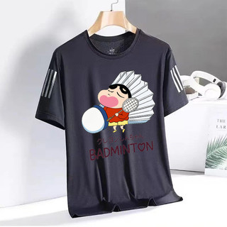 Áo sơ mi YONEX thoáng khí cho quần vợt và tập luyện, chất liệu bấc, cổ tròn, tay ngắn