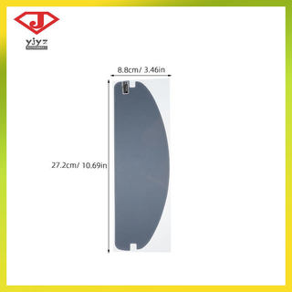 Mũ bảo hiểm xe máy Mũ bảo hiểm chống sương mù Chèn miếng dán 27.20X8.80X0.10CM Đen yuanjingyouzhang