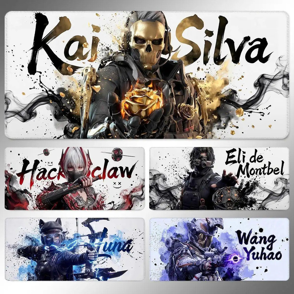 Mouse Pad Delta Force Team - Thảm trải bàn dày cực lớn dành cho game thủ FPS, đế cao su chống trượt
