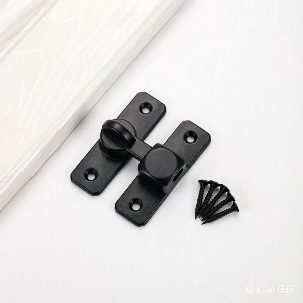 【COD】Chốt cài cửa không cần khoan cao cấp xoay linh hoạt 90-180 độ, chất liệu hợp kim nhôm chống gỉ, dễ lắp đặt tại nhà.